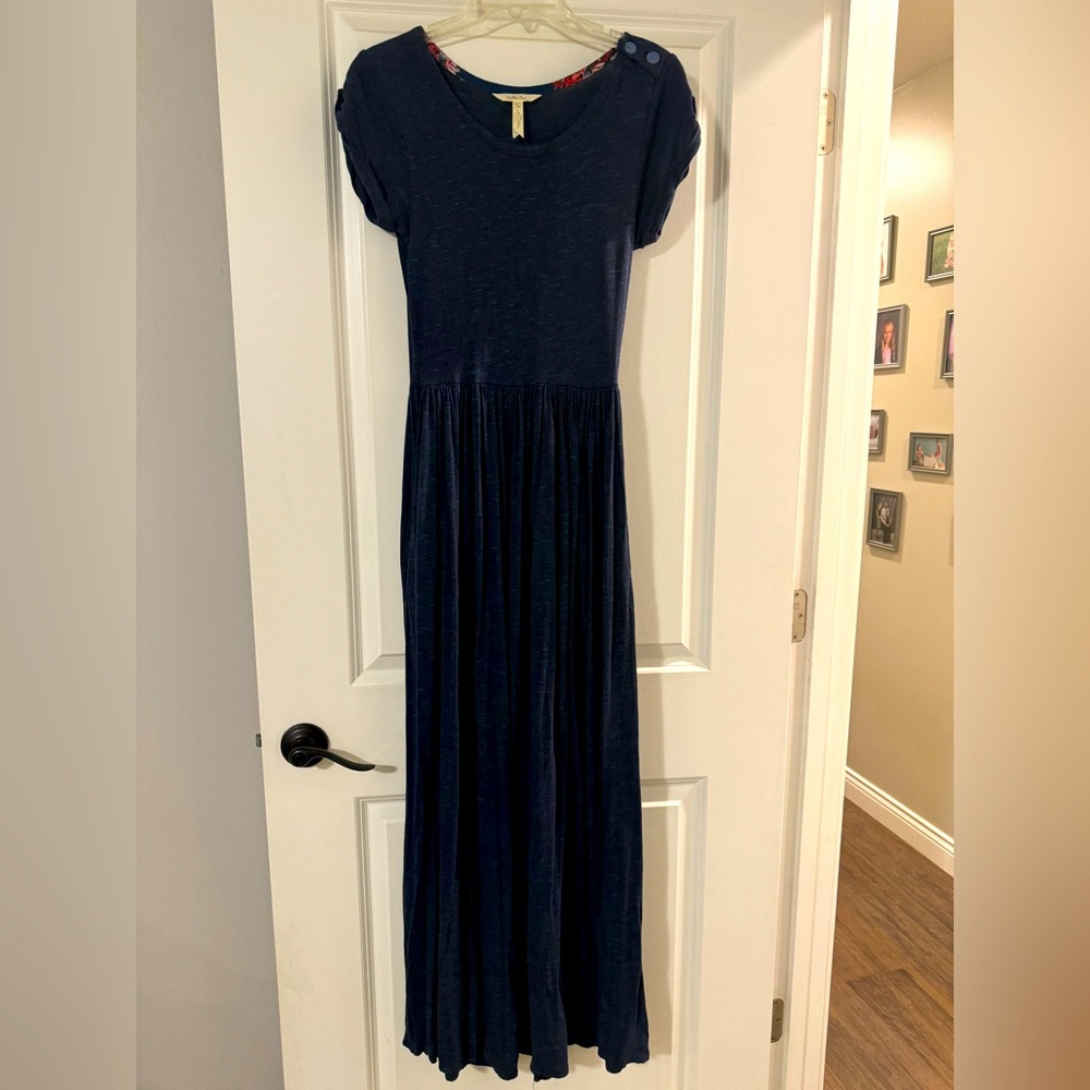 Matilda Jane Women’s Small Navy Maxi Dress